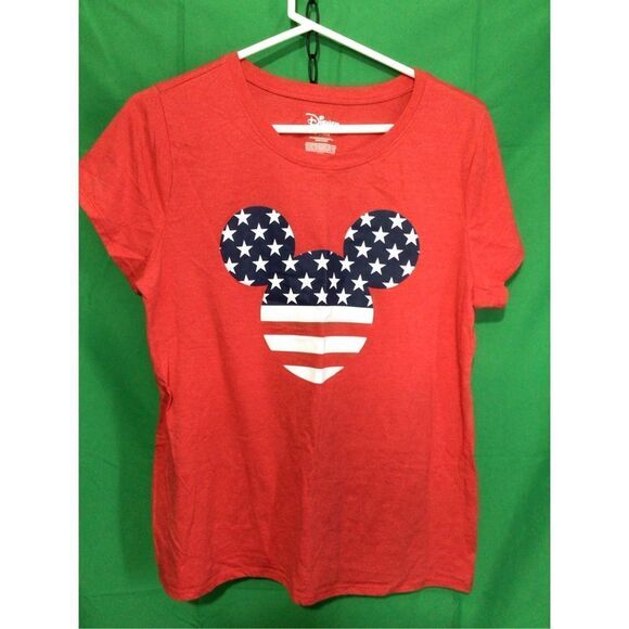 NWOT Disney Red Tee Women’s Large Crewneck - Picture 8 of 15